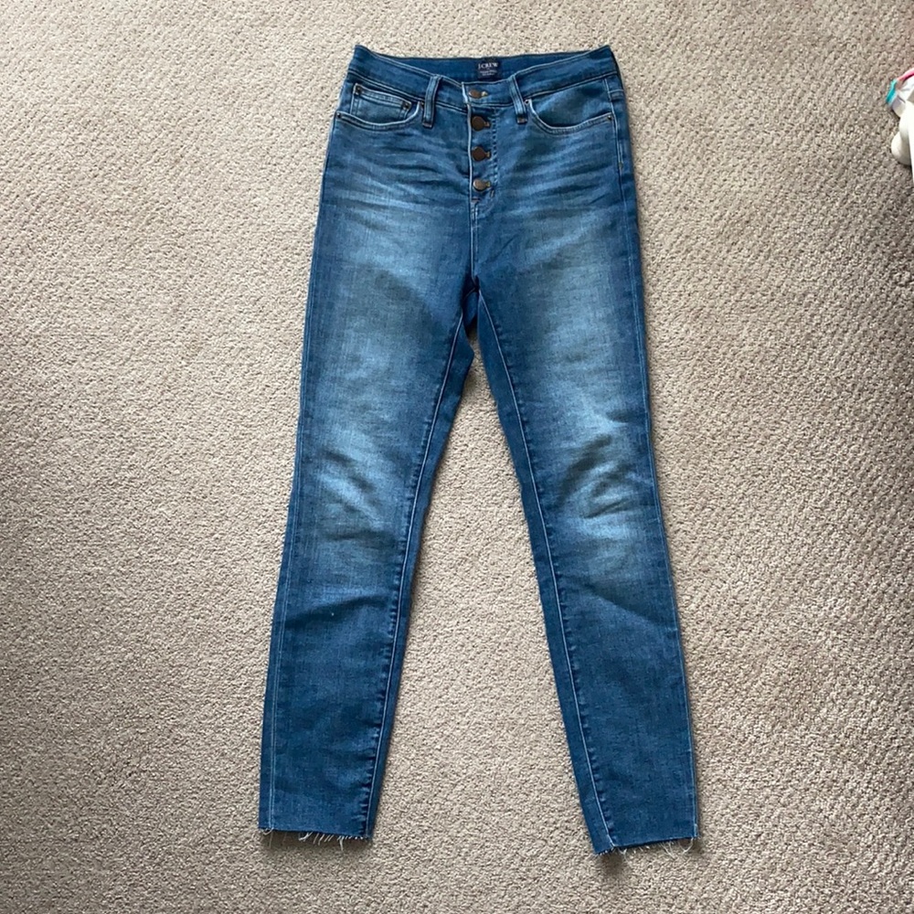 J Crew Factory high-rise skinny jean